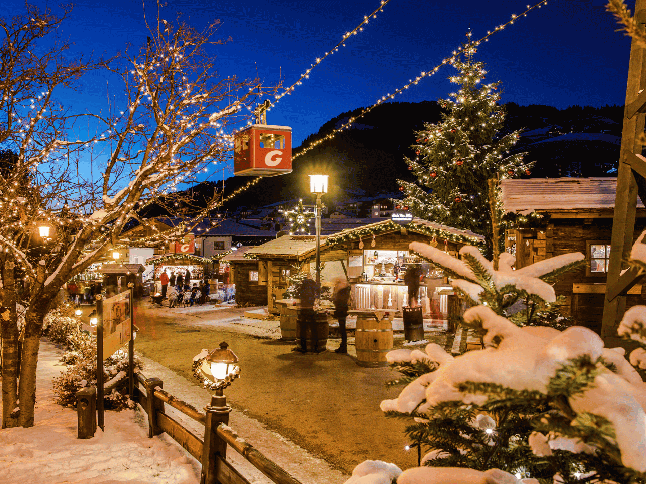 Boże Narodzenie w Alpach